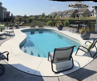 St Lucia Fiberglass Pool