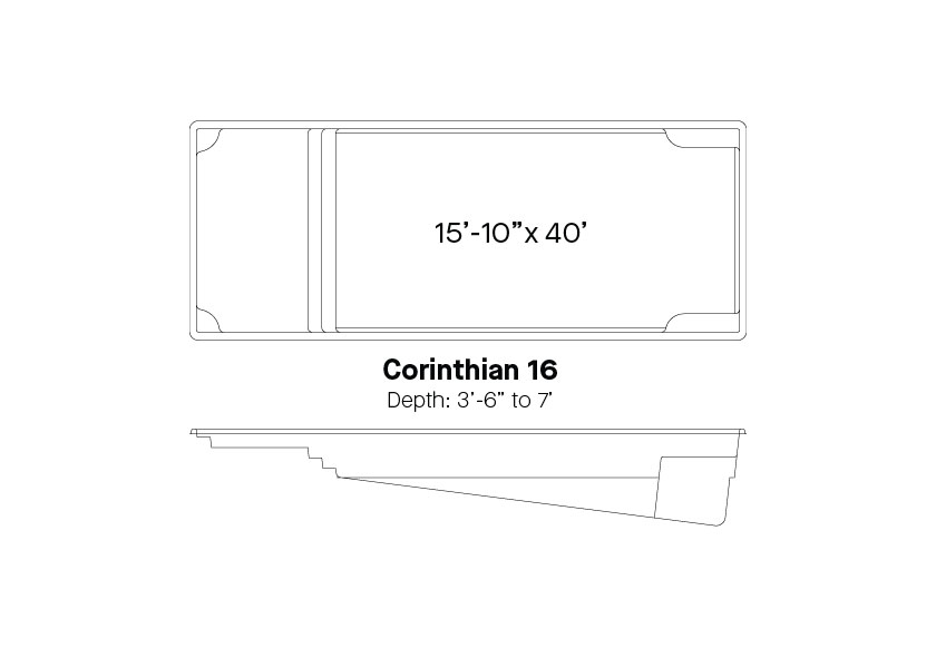 Corinthian 16 – Latham Pools – CA