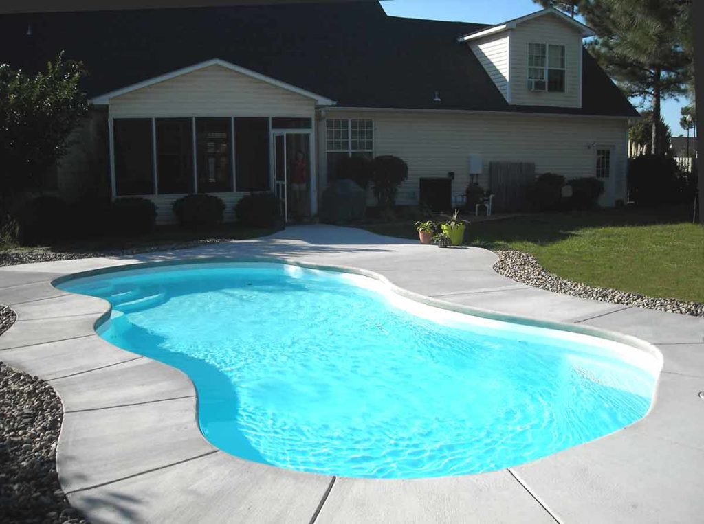 Bay Isle Fiberglass Pool