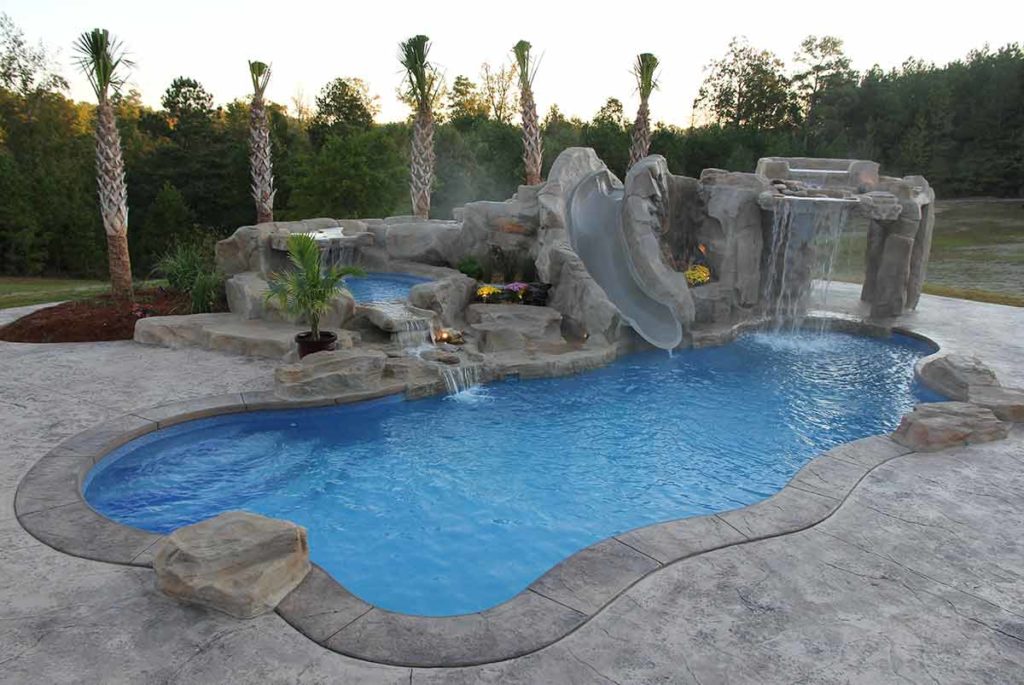 Caribbean Fiberglass Pool