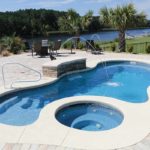 Laguna Deluxe Fiberglass Pool