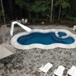 Laguna Deluxe Fiberglass Pool