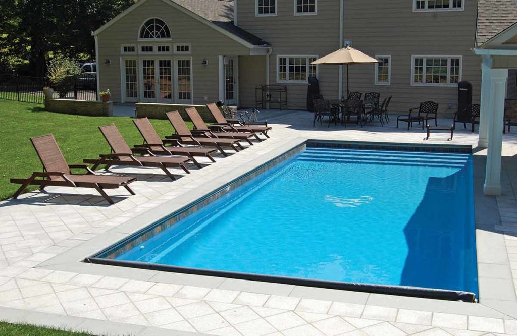 Lake Shore Fiberglass Pool