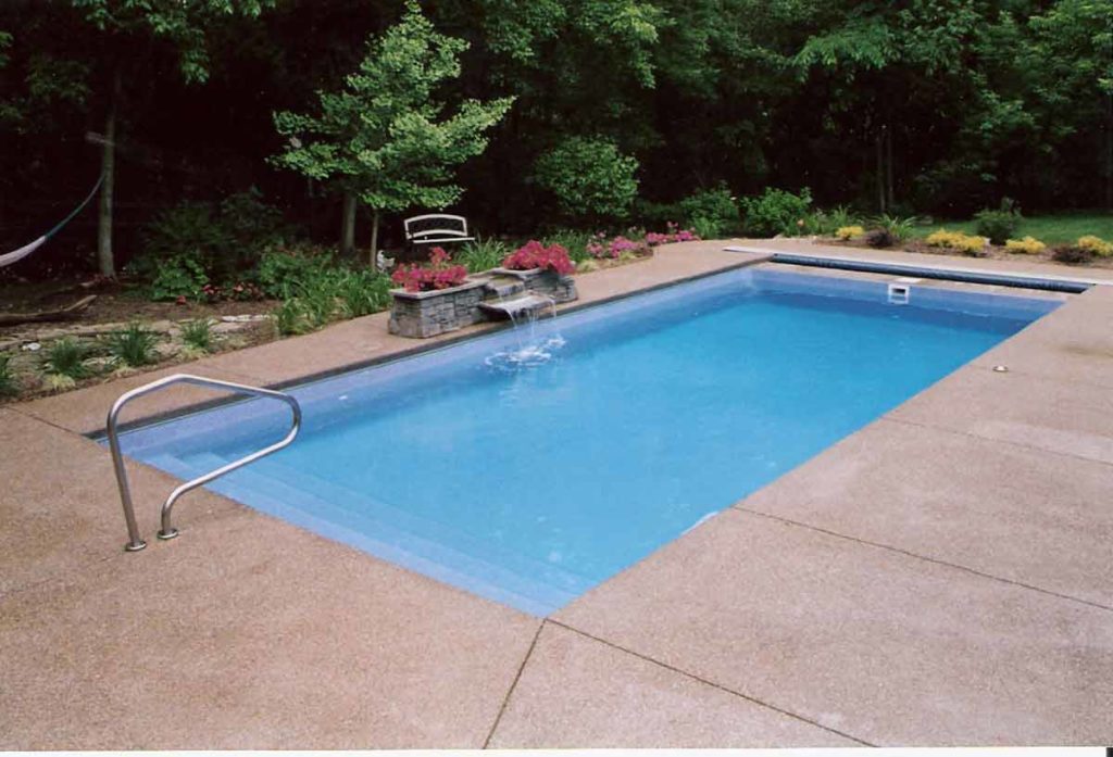 Lake Shore Fiberglass Pool