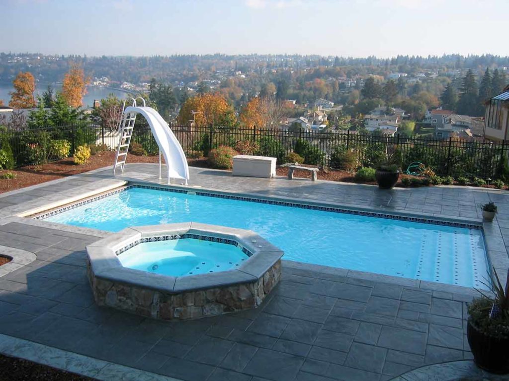 Lake Shore Fiberglass Pool