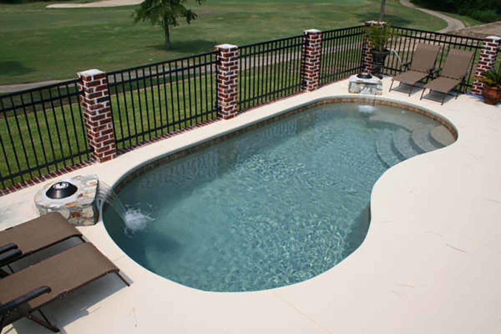 St Lucia Fiberglass Pool