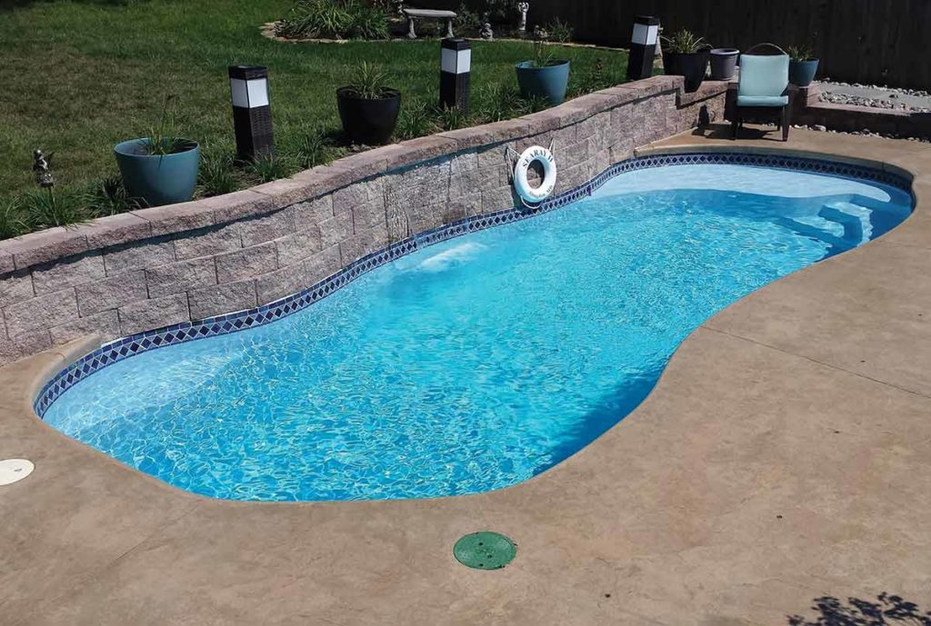 Vista Isle Fiberglass Pool