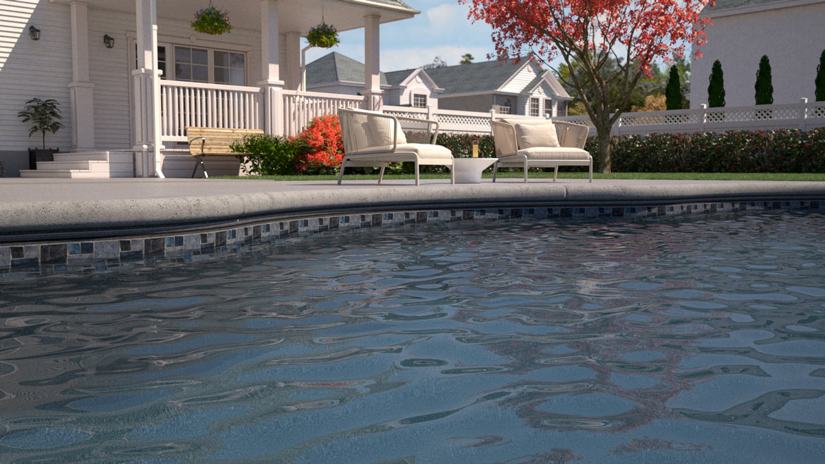 Courtstone Grey / Stardust Grey Latham Pools CA