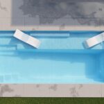 Latham Fiberglass Providence 14 | Crystite Crystal Ocean Blue inground pool