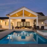 Latham Fiberglass Barcelona | Crystite Classic Sapphire Blue inground pool