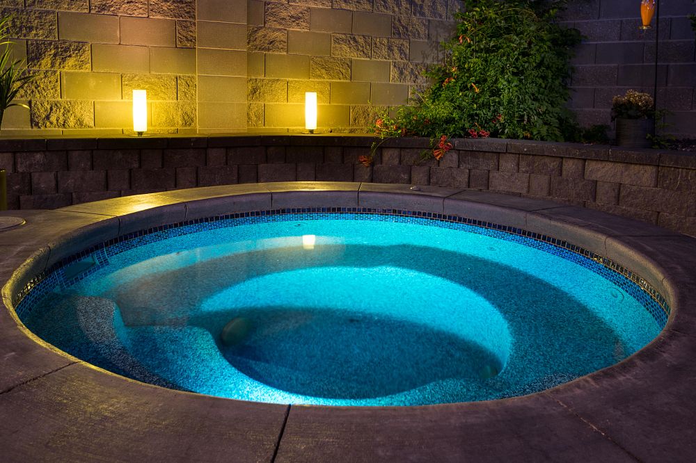 Latham Fiberglass Shasta | Granite inground pool