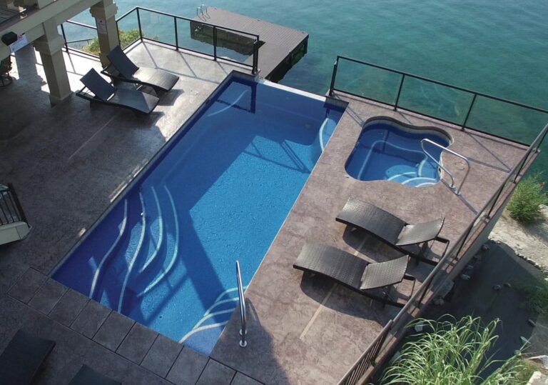 Handmade Ras Pool Regal - Latham Pools - CA