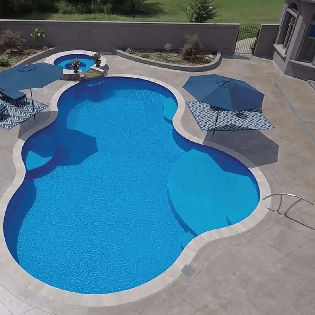 Latham Inground Pool Steps & Handrails - Vinyl & Fiberglass Pools