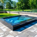 Latham Spa & Tanning Ledges inground pool