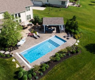 Latham Fiberglass Corinthian 16 inground pool