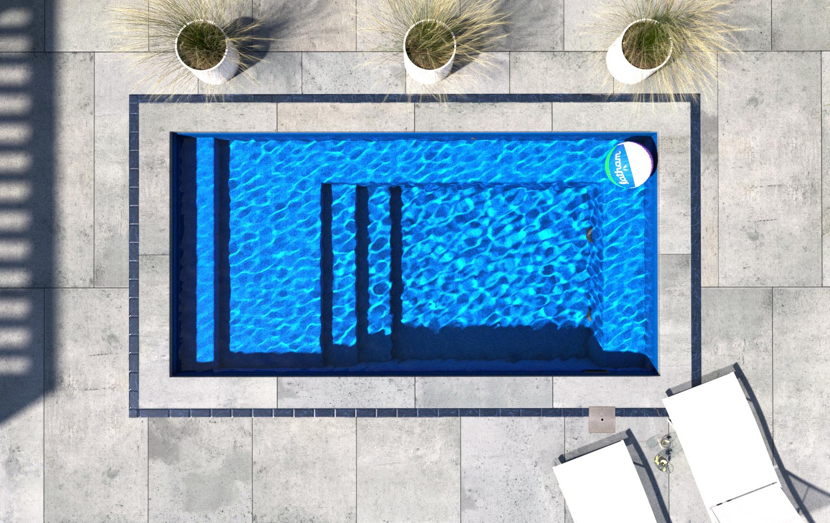 The Calypso Series - Latham Pools - CA