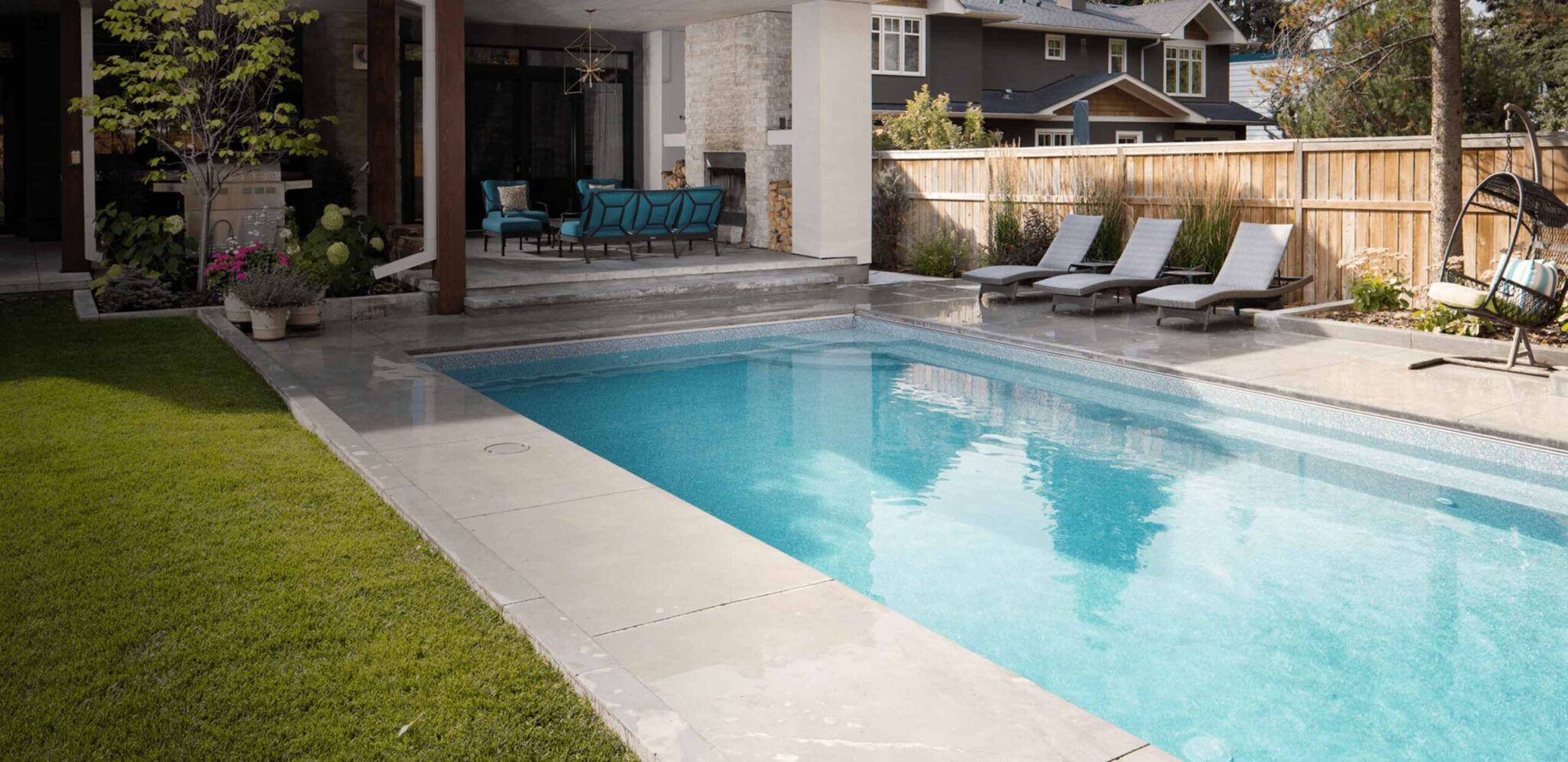 Inground Vinyl Liner Pools | Custom Inground Pools
